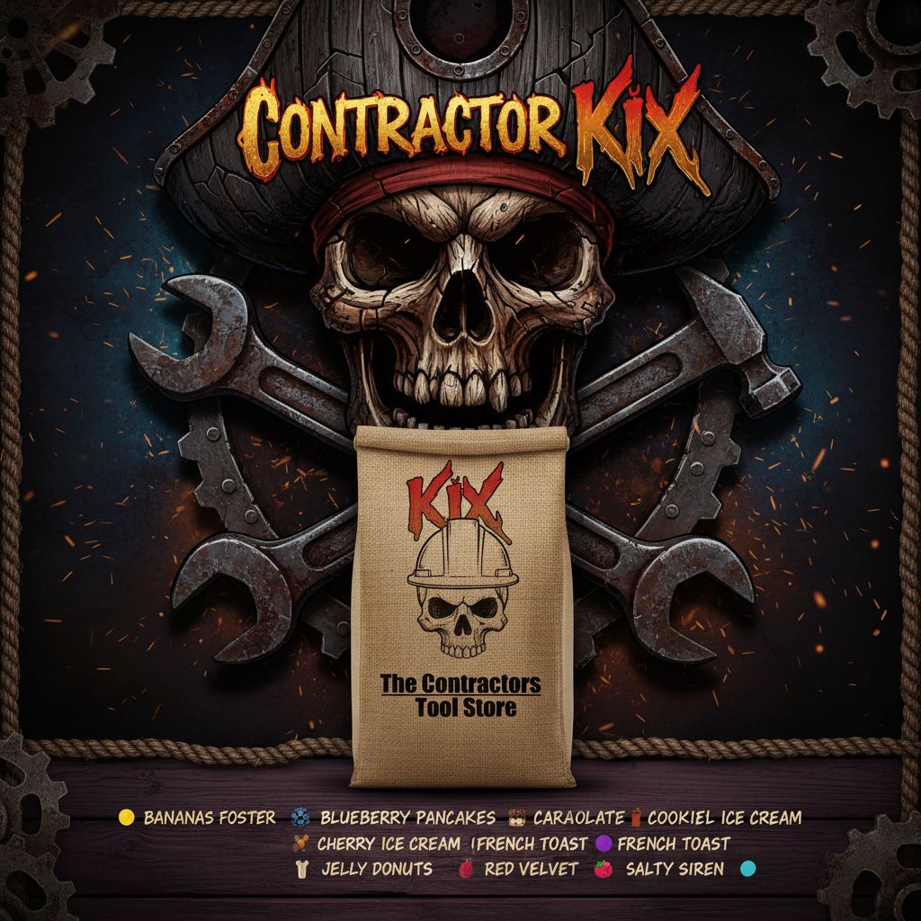 Contractor Kix — Skull & Crossbones