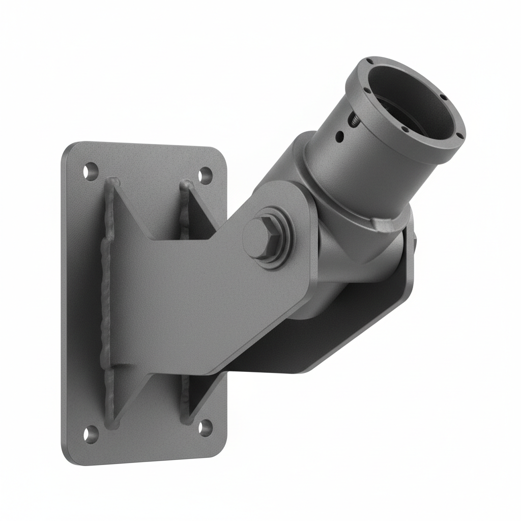 Wall Mount Slip Fitter Bracket for LED Flood and Shoebox Lights