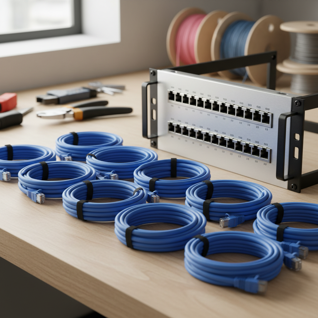 GEARit Cat6 Ethernet Patch Cables 10-pack blue
